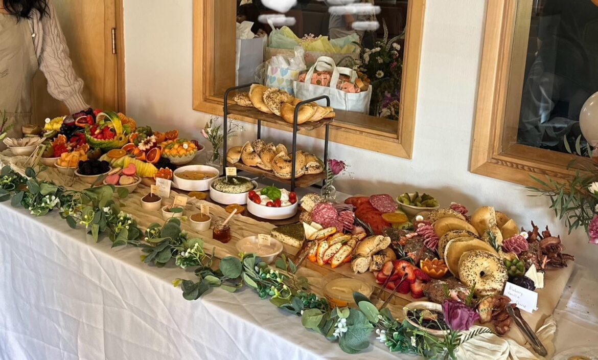 Got to do a table for a baby shower