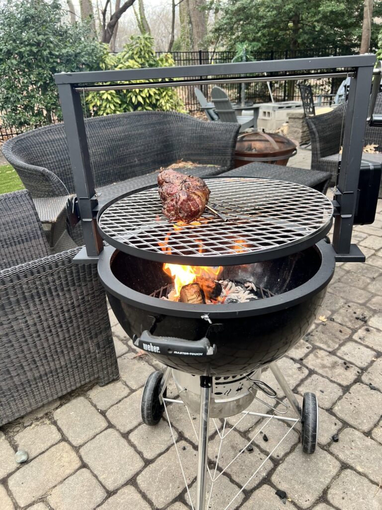 Lamb on the Santa Maria attachment