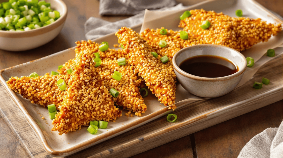 Crispy Sesame Crusted Tofu