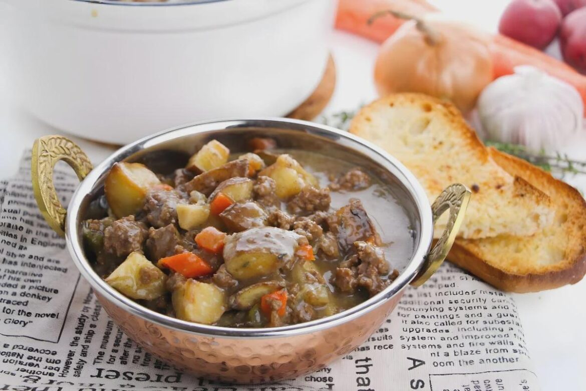 Irish Inspired Ground Beef Stew