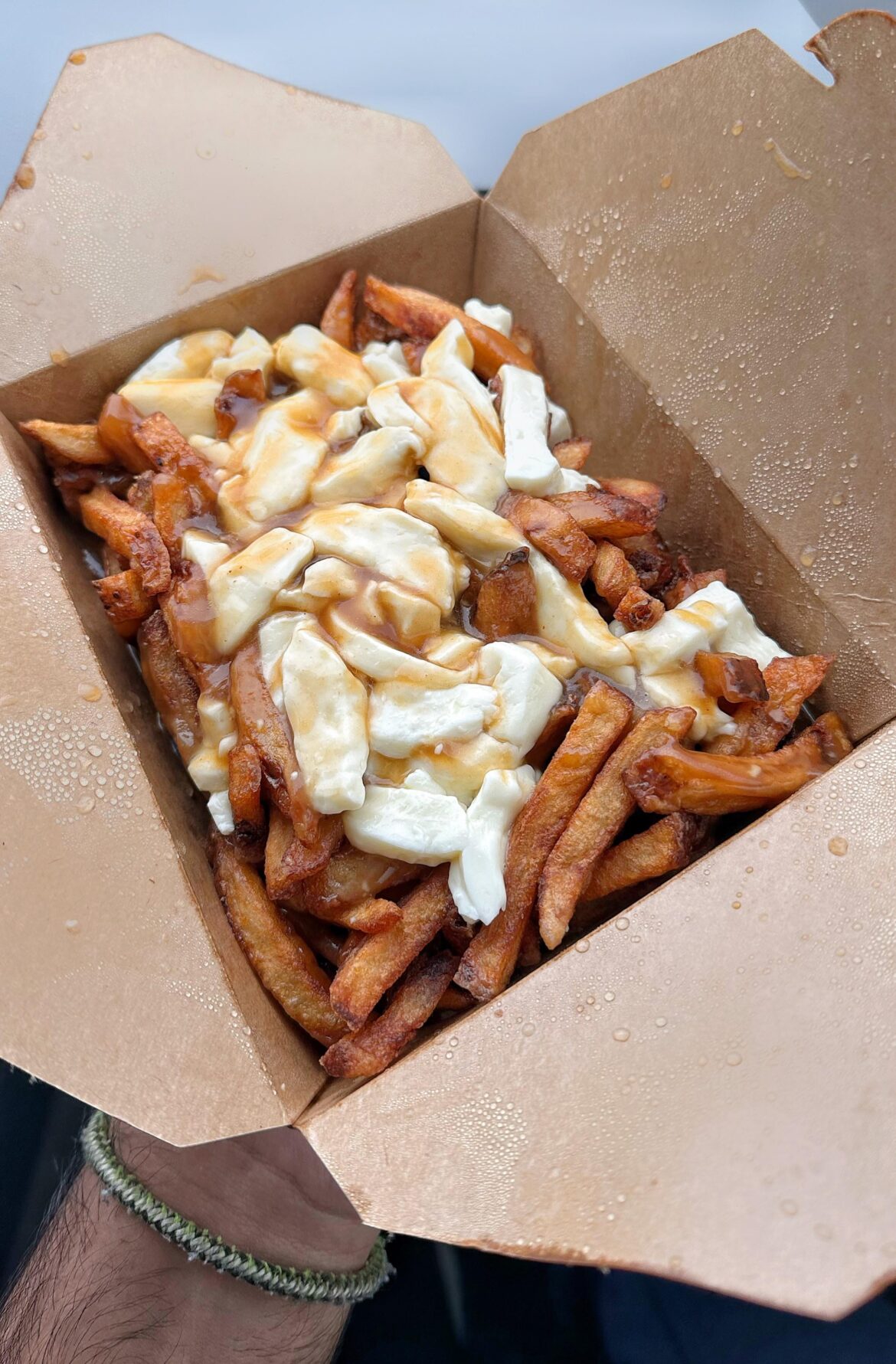 Challenging myself to eat Canadian foods for 20 days straight. Day 1: Poutine from NomNomNom!