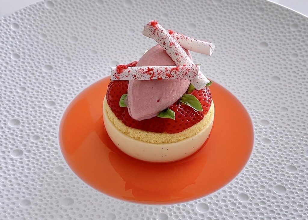 Strawberry & Vanilla Dessert