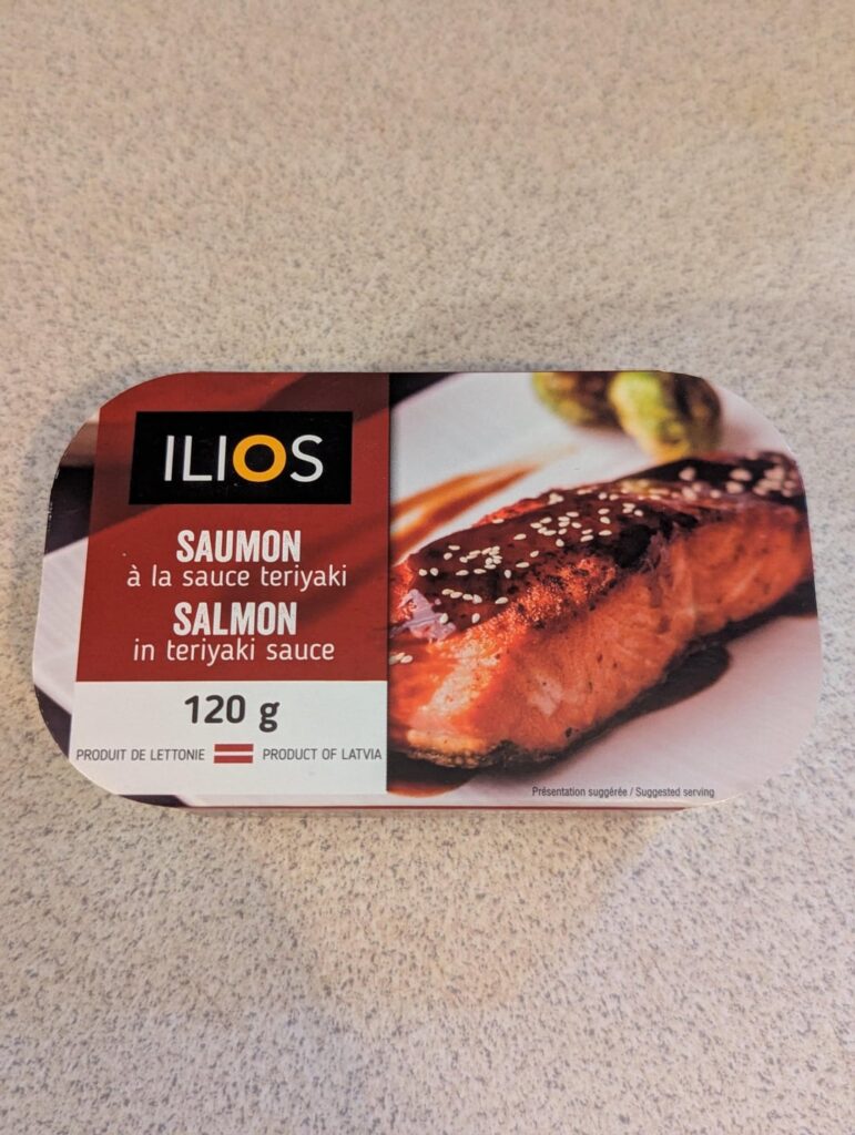 Ilios Salmon in teriyaki sauce
