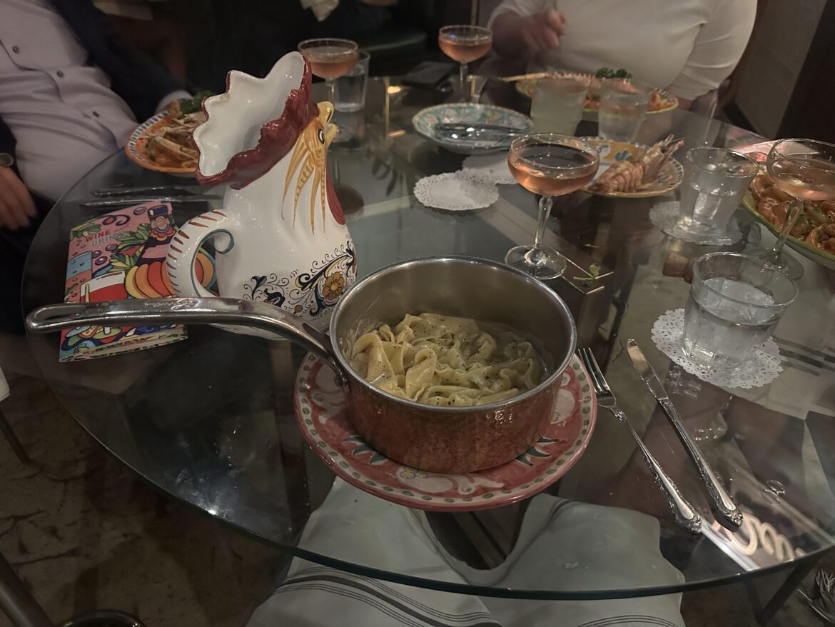 Pasta and Copper Pot