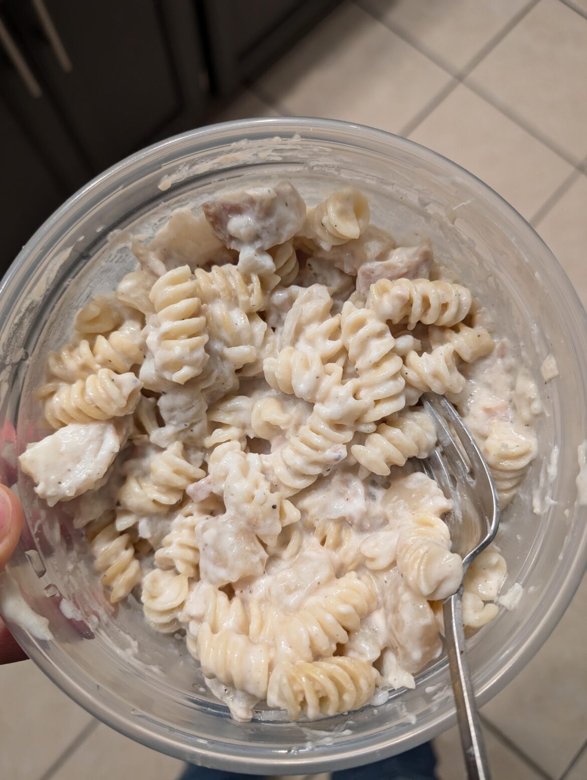 Clam Chowder and Cod Fusilli