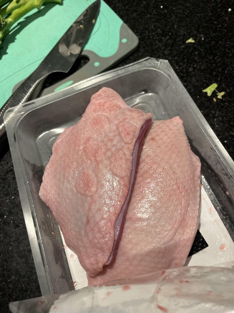 What happened to this duck breast?