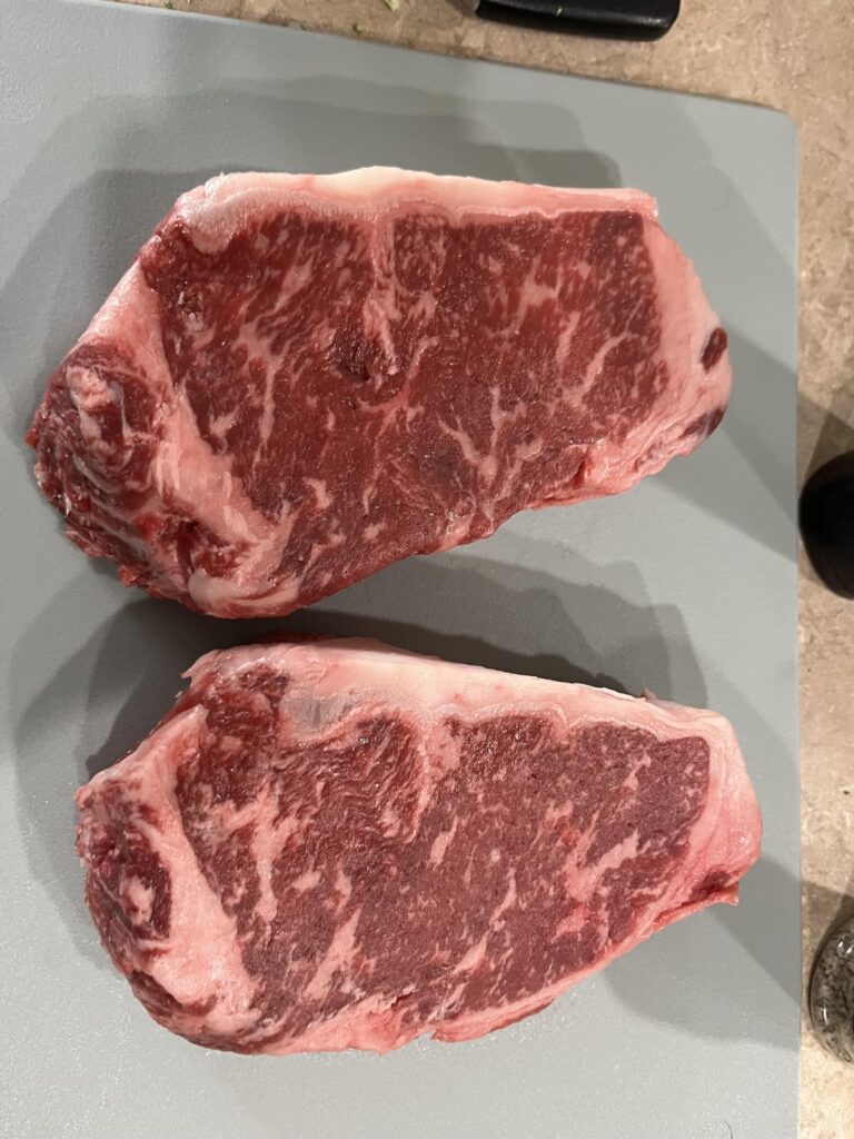 Cooked the best steak of my life last night