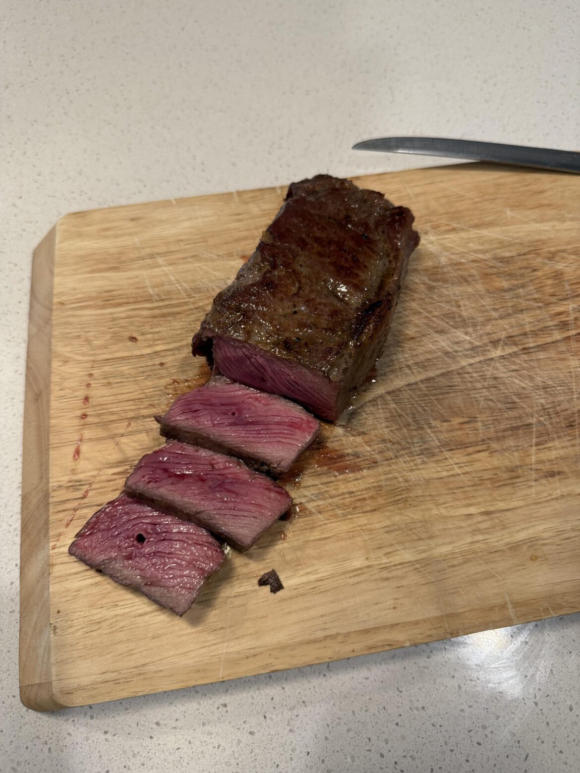 First attempt at a reverse sear, how’d I do?