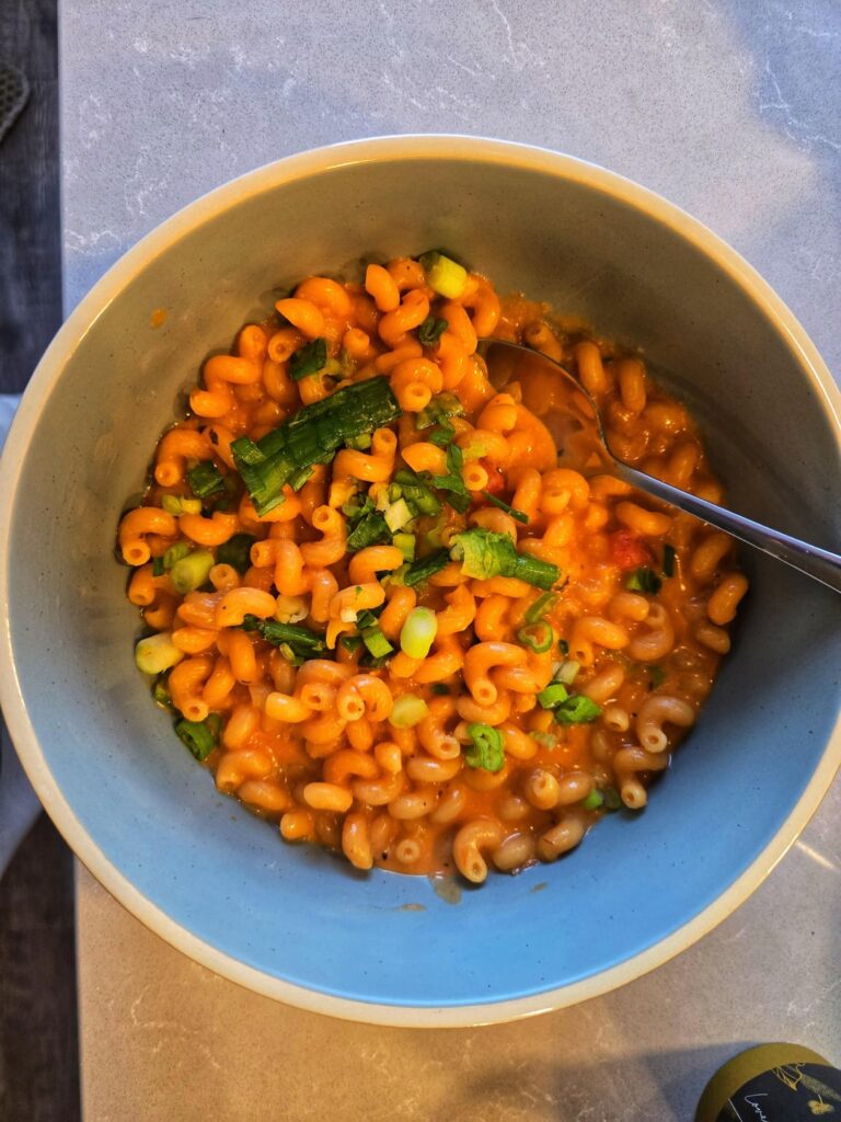 Tomato, Basil & Serrano Pepper Mac & Cheese