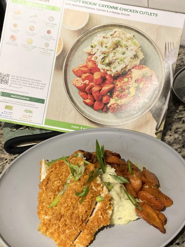 Crispy Kickin’ cayenne Chicken