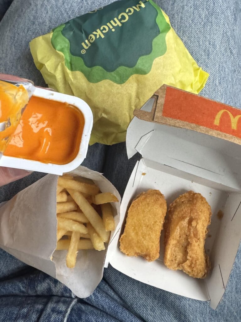 Blew almost all my calories on McDonald’s and corned beef and cabbage saved the day 🍀