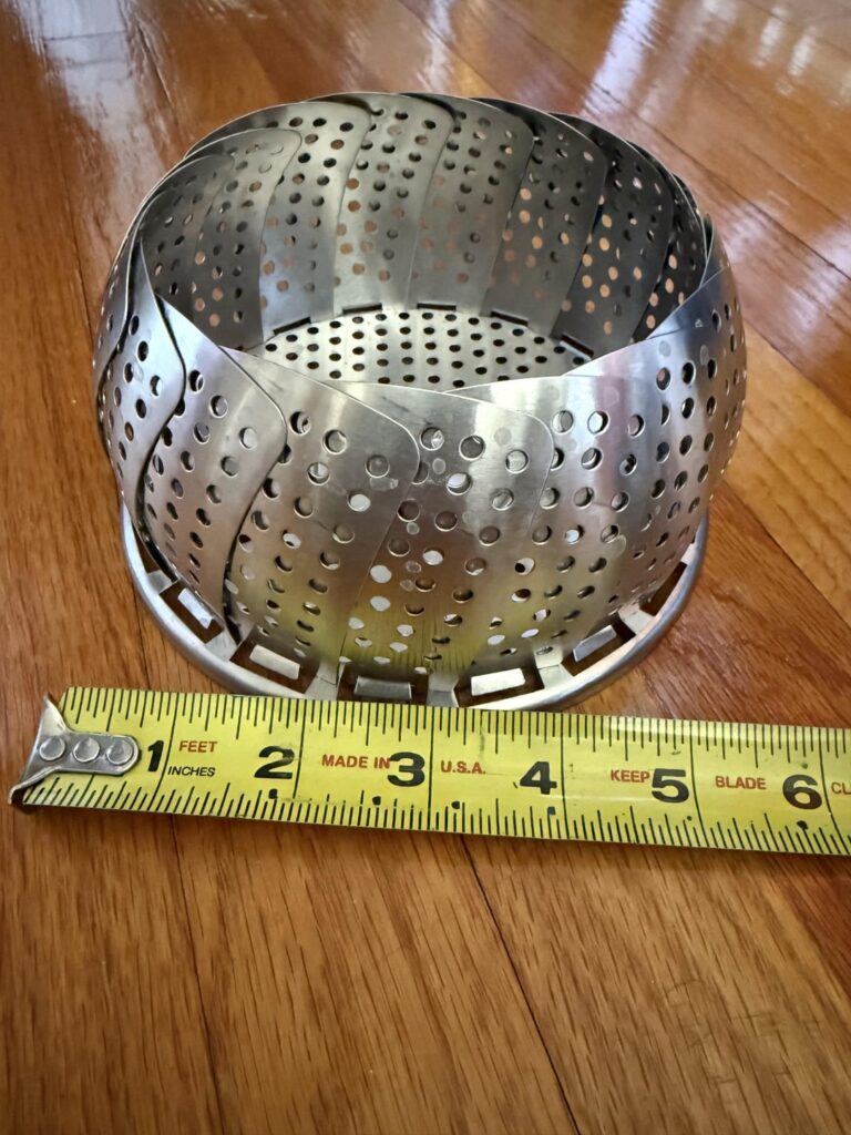 $6 poortex vegetable steamer basket