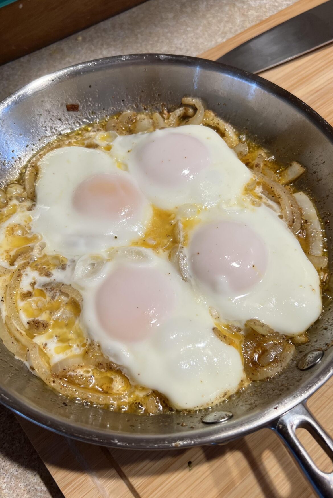 Onions and eggs, name a better breakfast