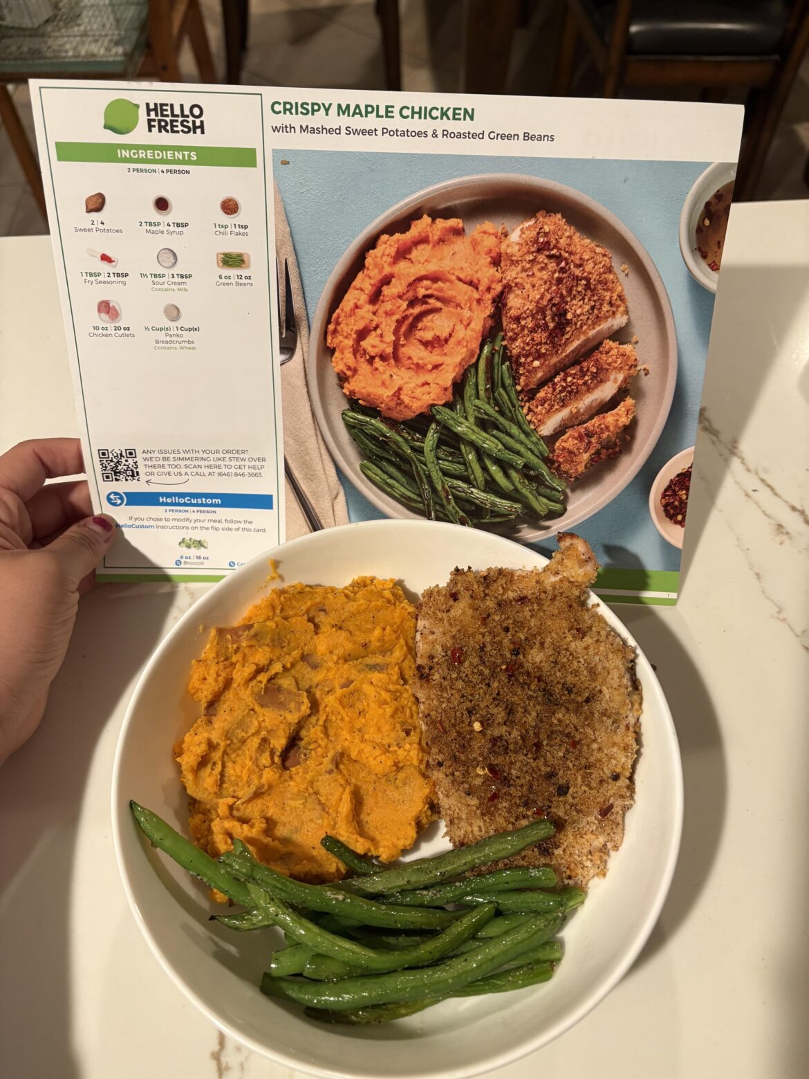 Crispy Maple Chicken 🍁😊