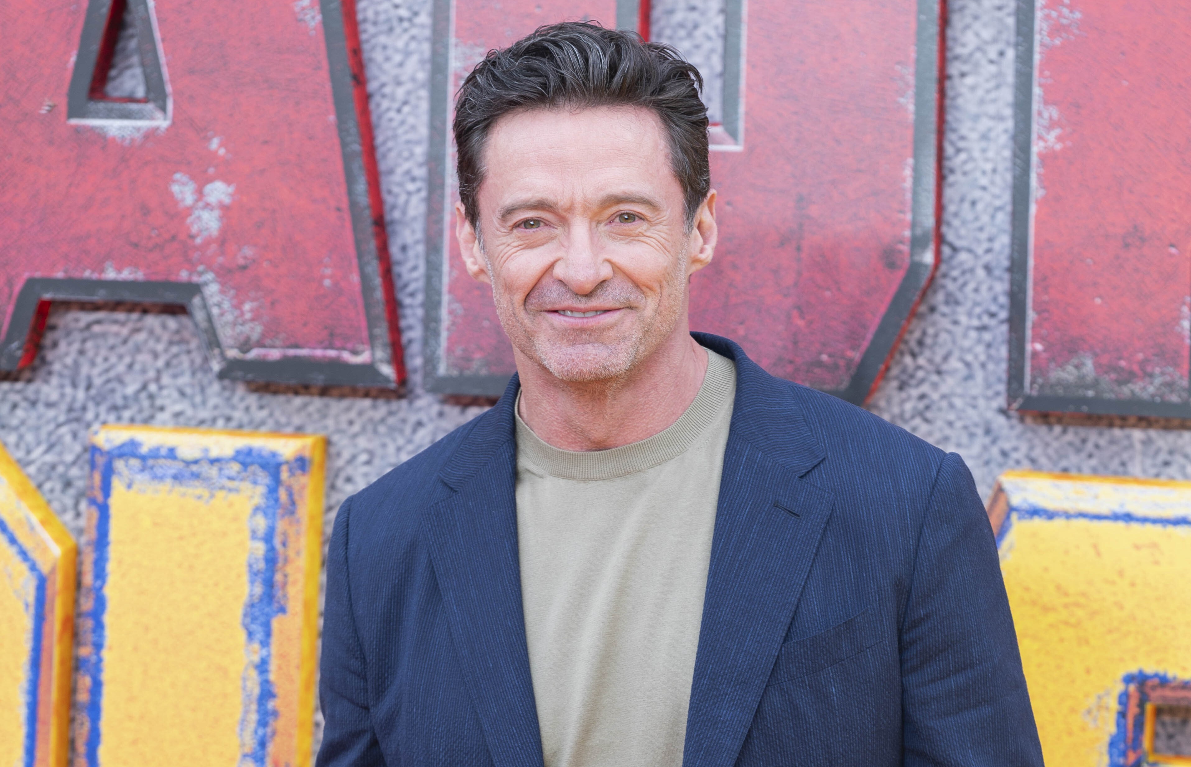 Hugh Jackman at the Deadpool and Wolverine UK fan event