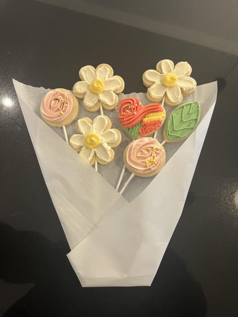 First time piping buttercream