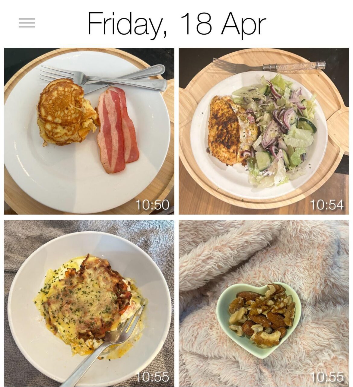 yesterdays meal ♡ keto + low cal