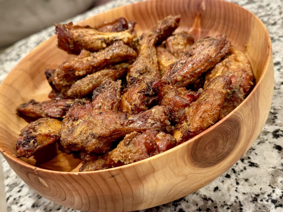 Smoked, Fried and Tossed in Bloody Mary Hot Sauce