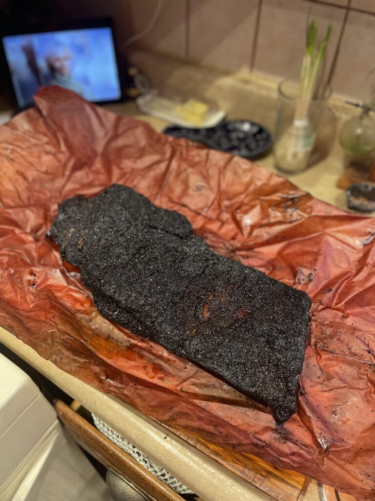 Smoked my 3rd brisket