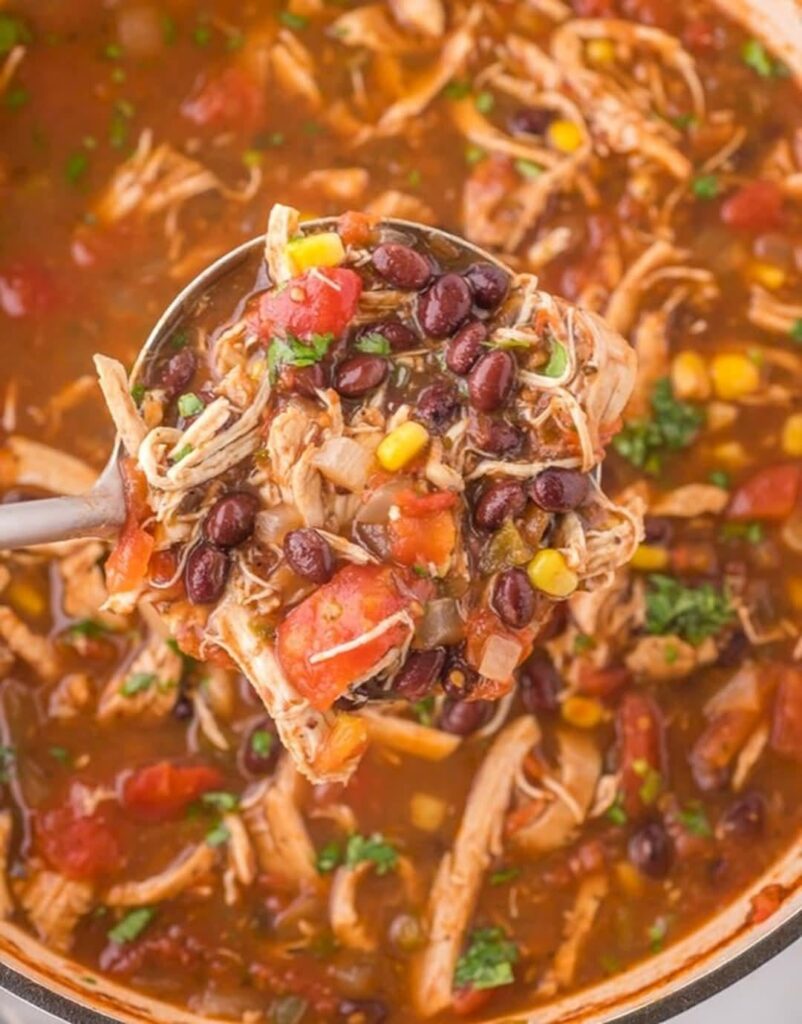 Incredible Chicken Taco Soup