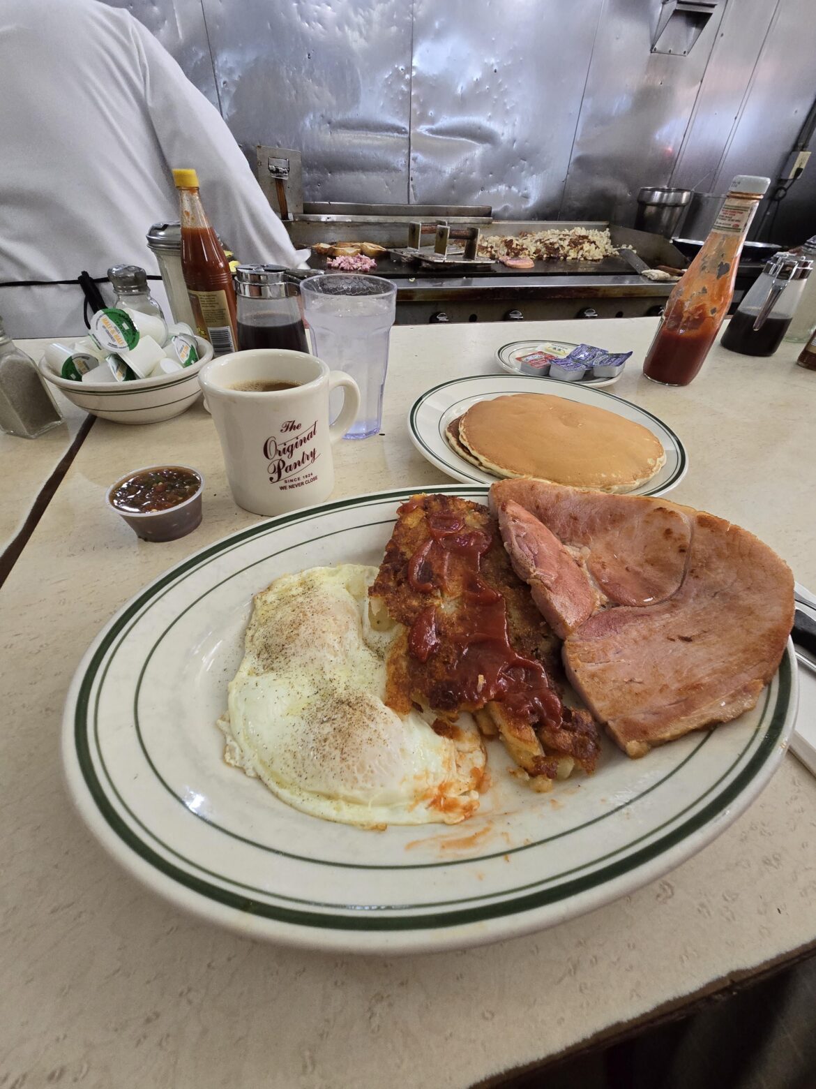 Last meal at the Pantry