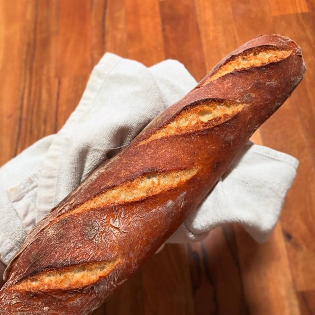 First oui oui baguette that was actually successful