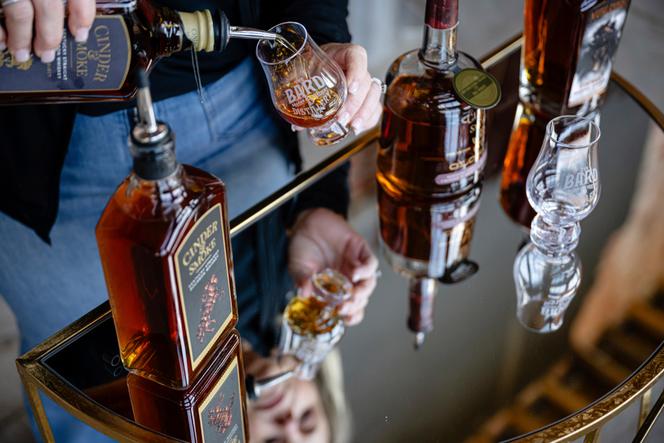 At The Bard bourbon distillery in Graham, Kentucky, on March 9, 2025.