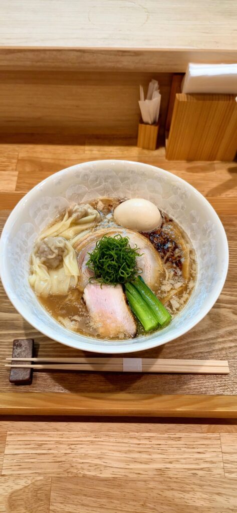 Shoyu and shio ramen in Matsumoto