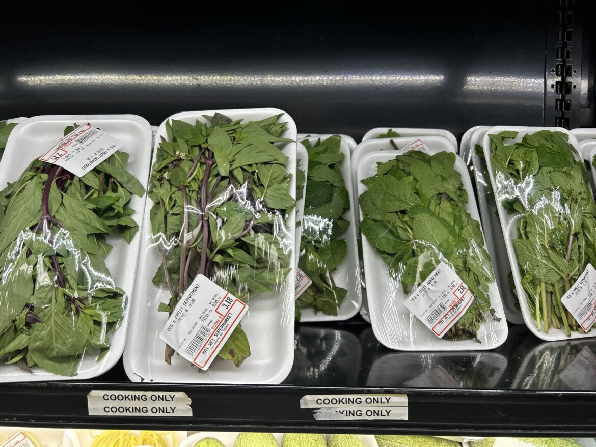 Is that Holy Basil on the right?