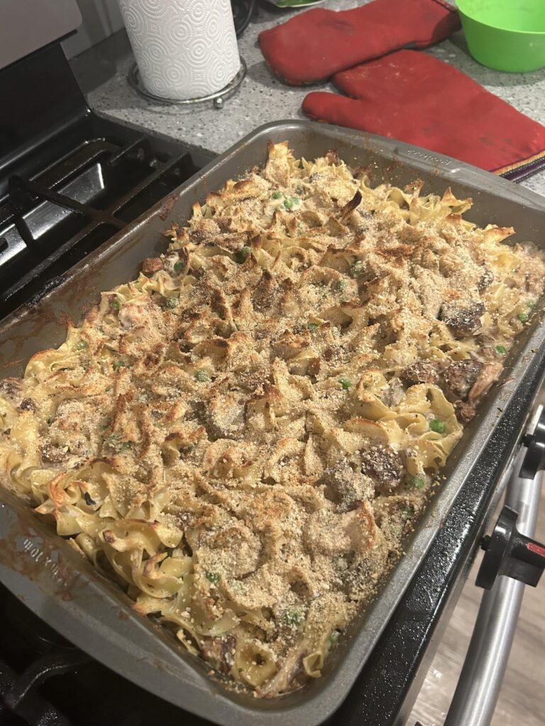 Chicken mushroom casserole from a drunk chick who has never eaten casserole before