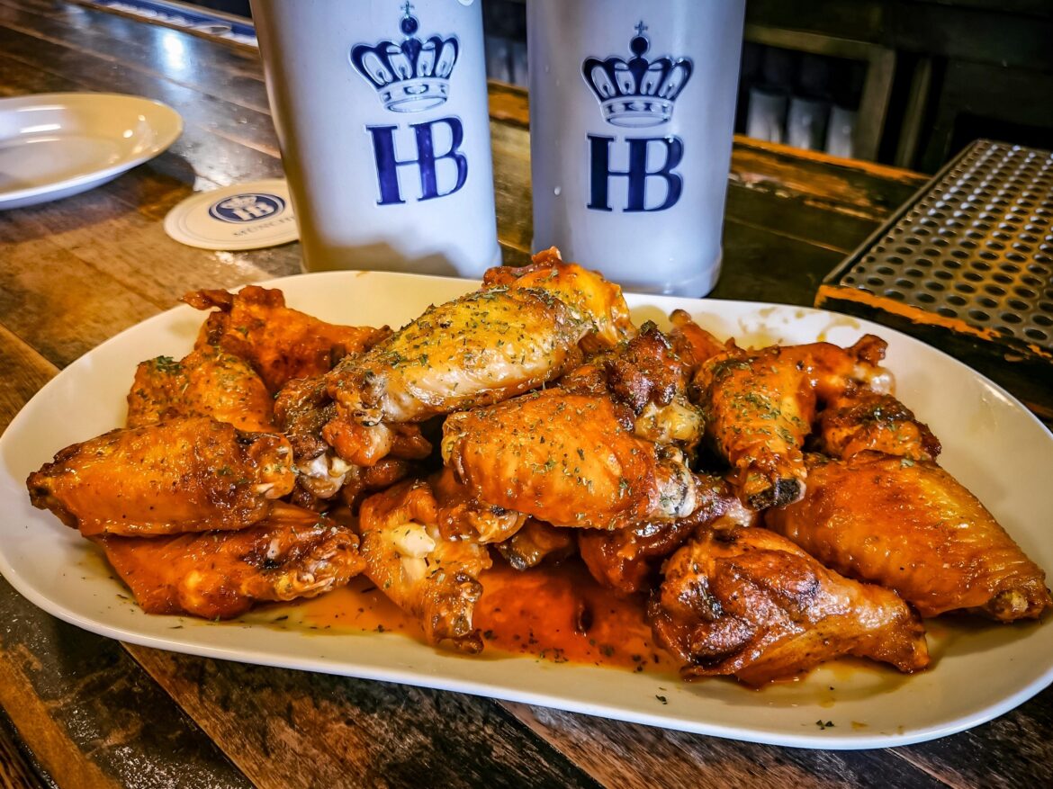 When a German bar makes wings!
