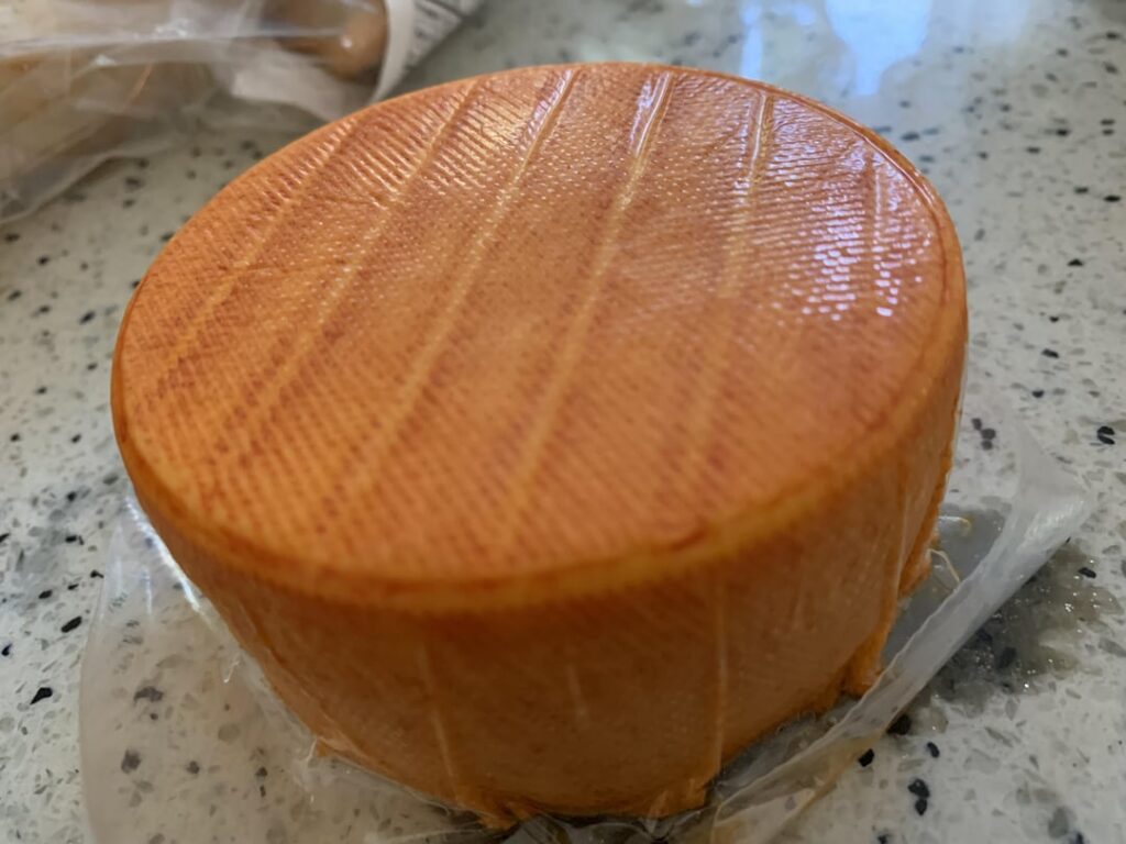 Is this good St. Paulin cheese? Looks more orange than the ones I usually see. Any ideas what foods I can make with it?