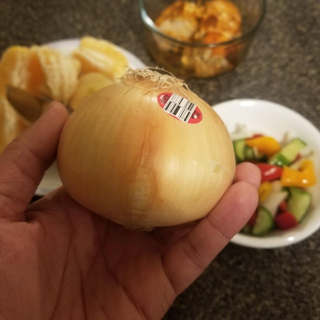 My night with a Spanish Onion