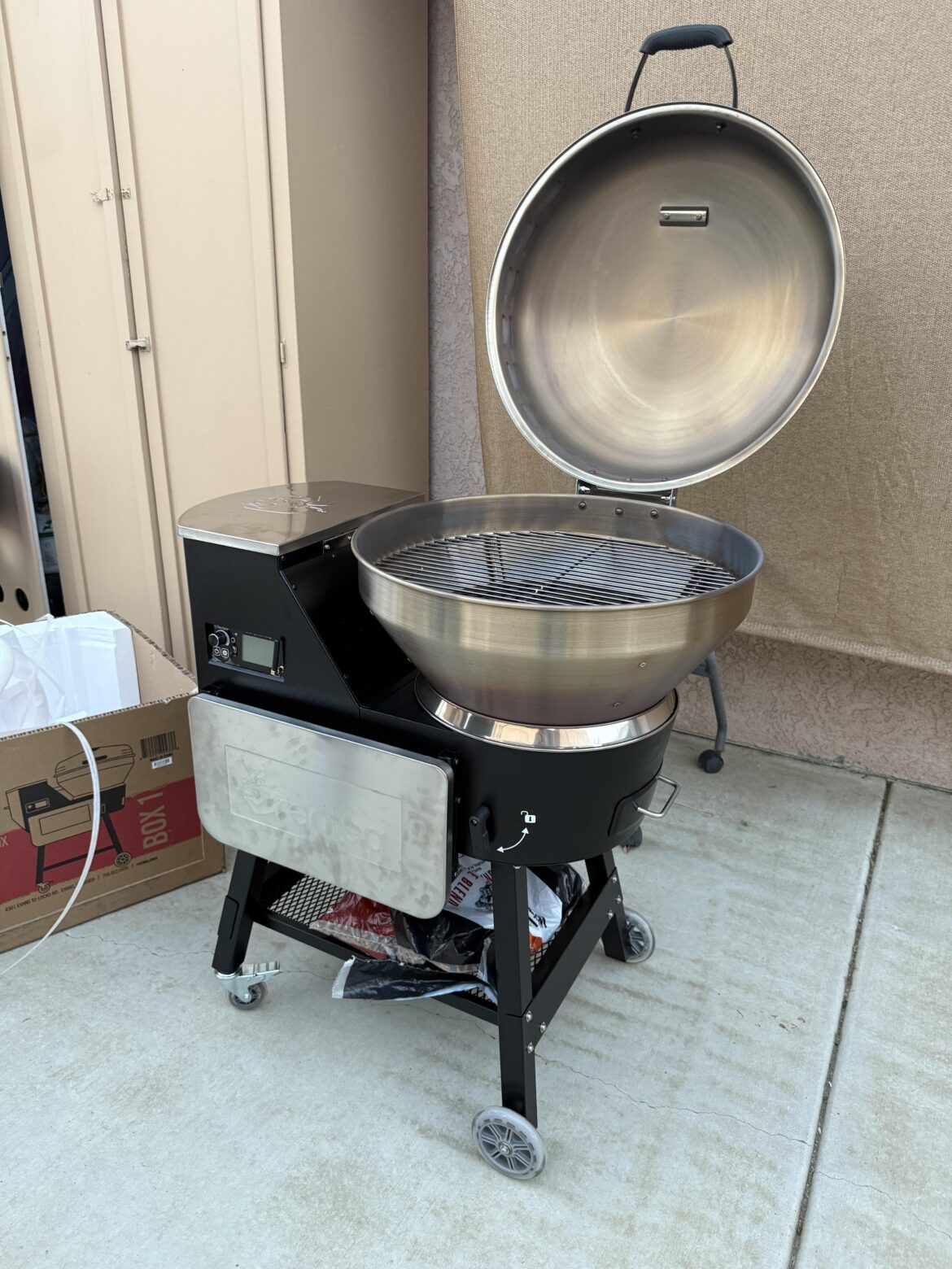 Got my first Pellet Grill!
