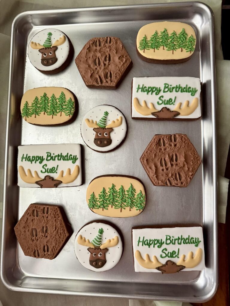 Birthday cookies for my lovely MIL