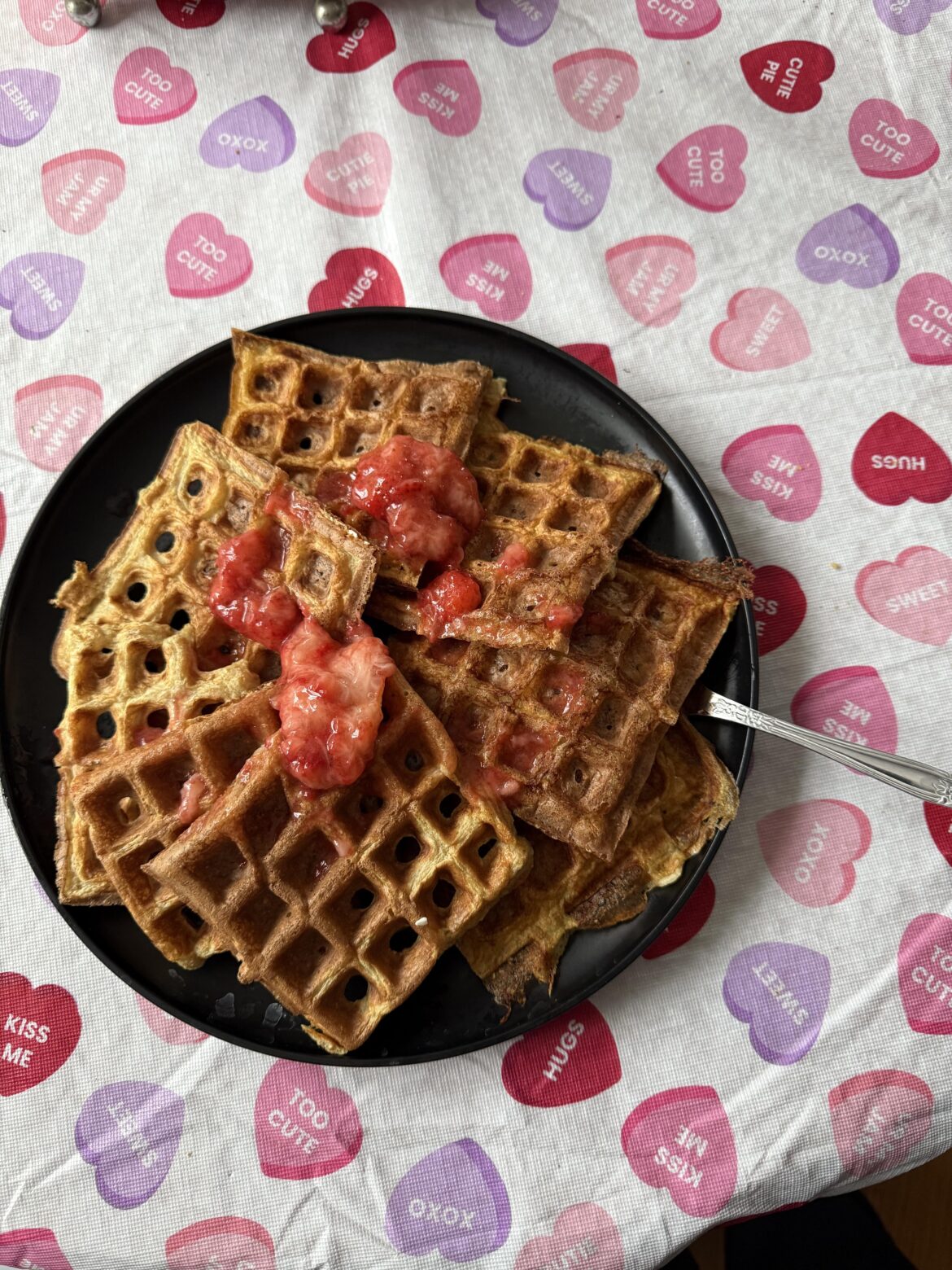 Oat “waffles.”