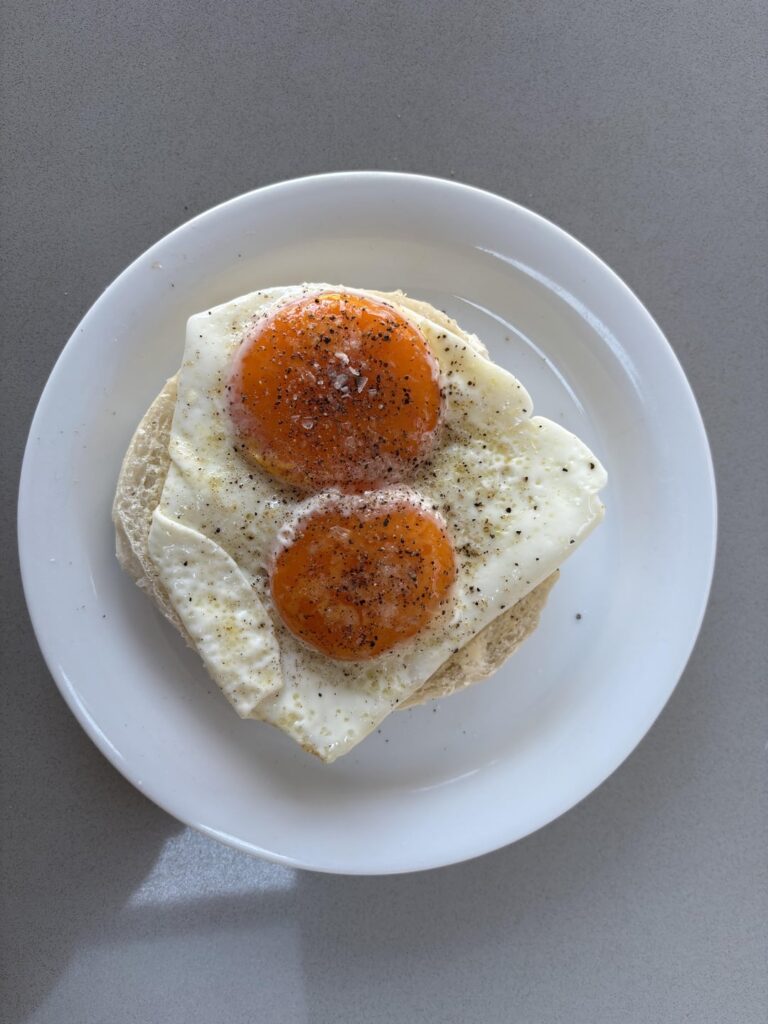 Sometimes you just want a fried egg bap