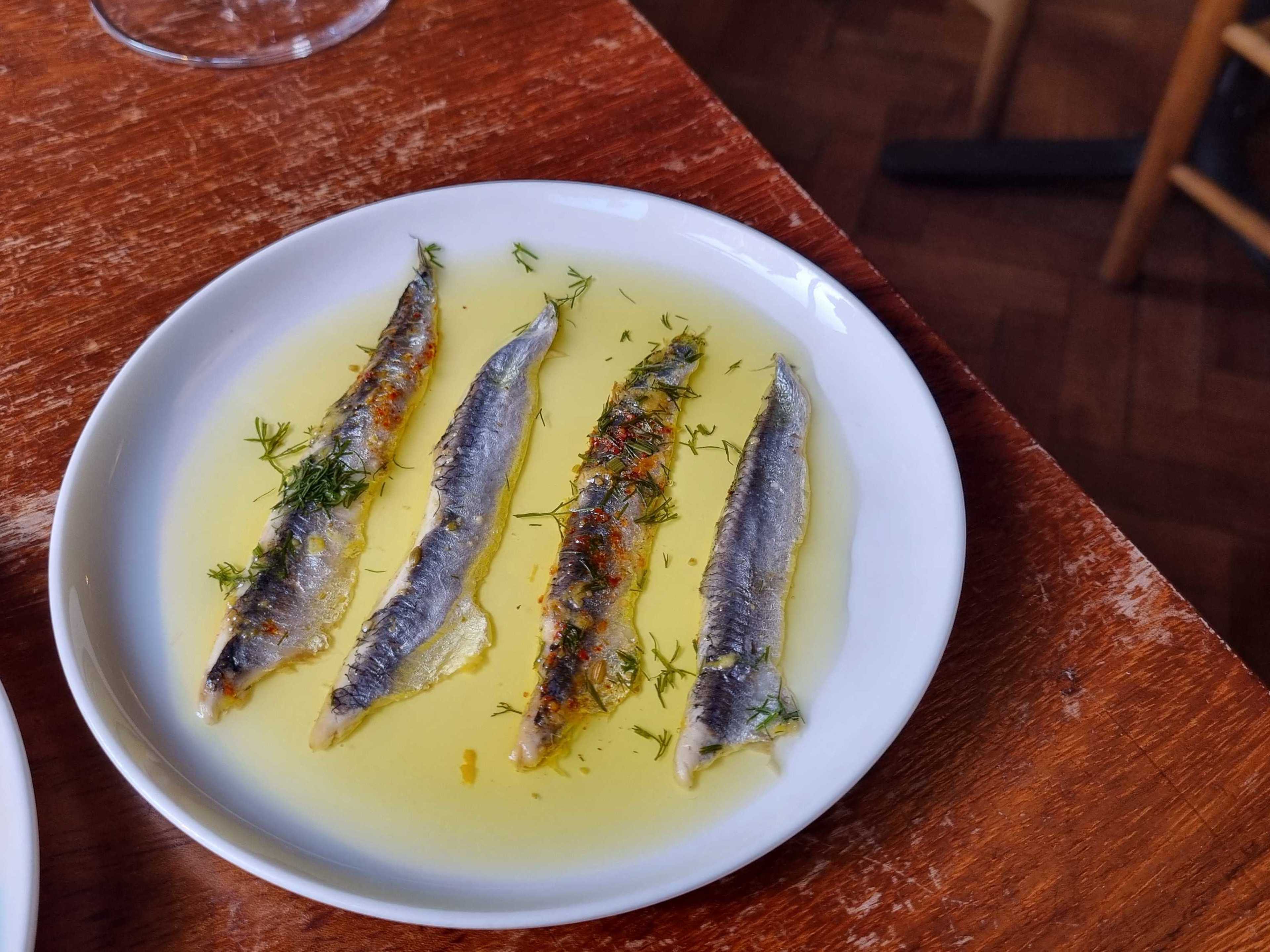 the boquerones at Toklas