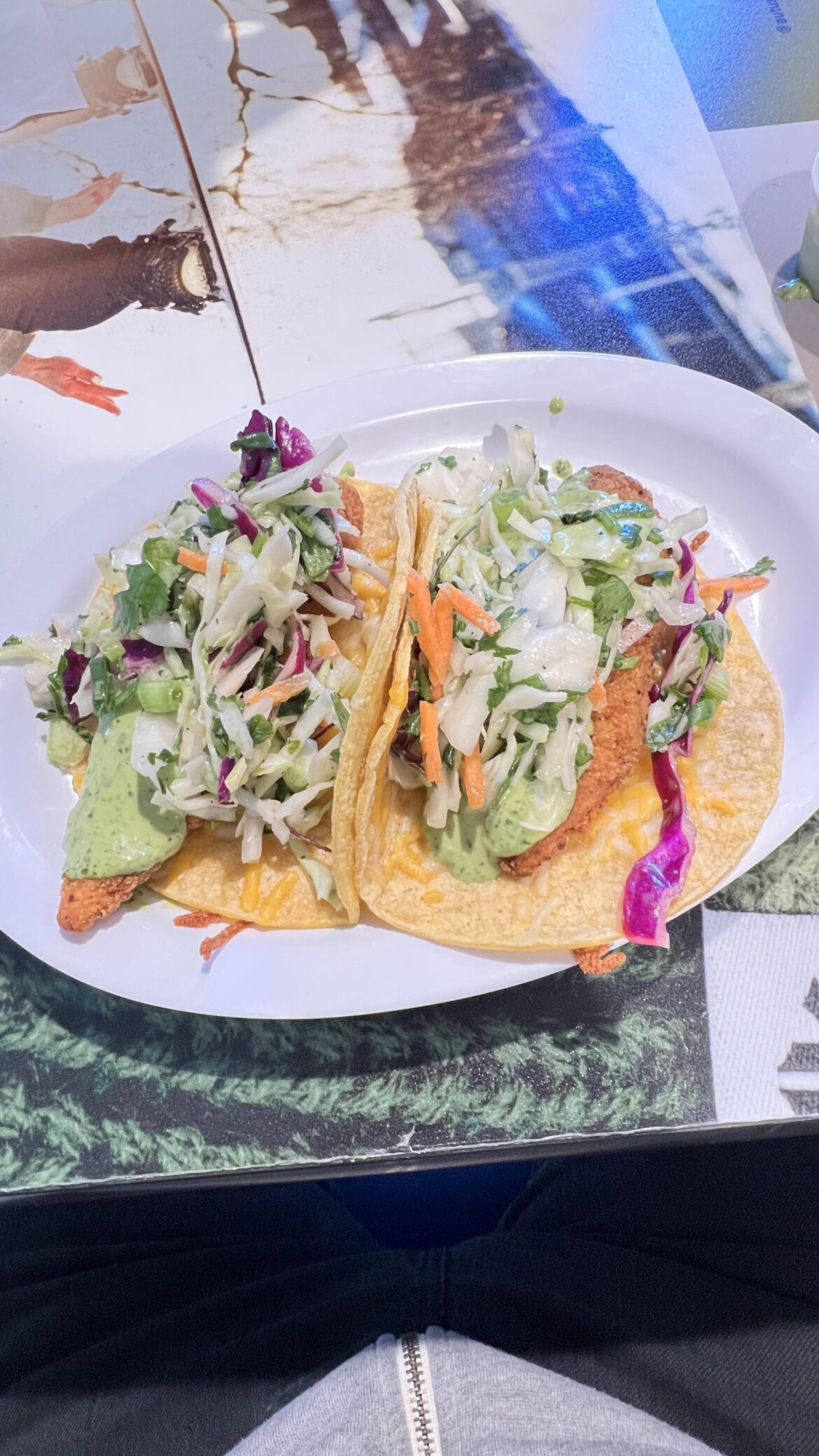 Fish Taco 🌮 for Saturday lunch break