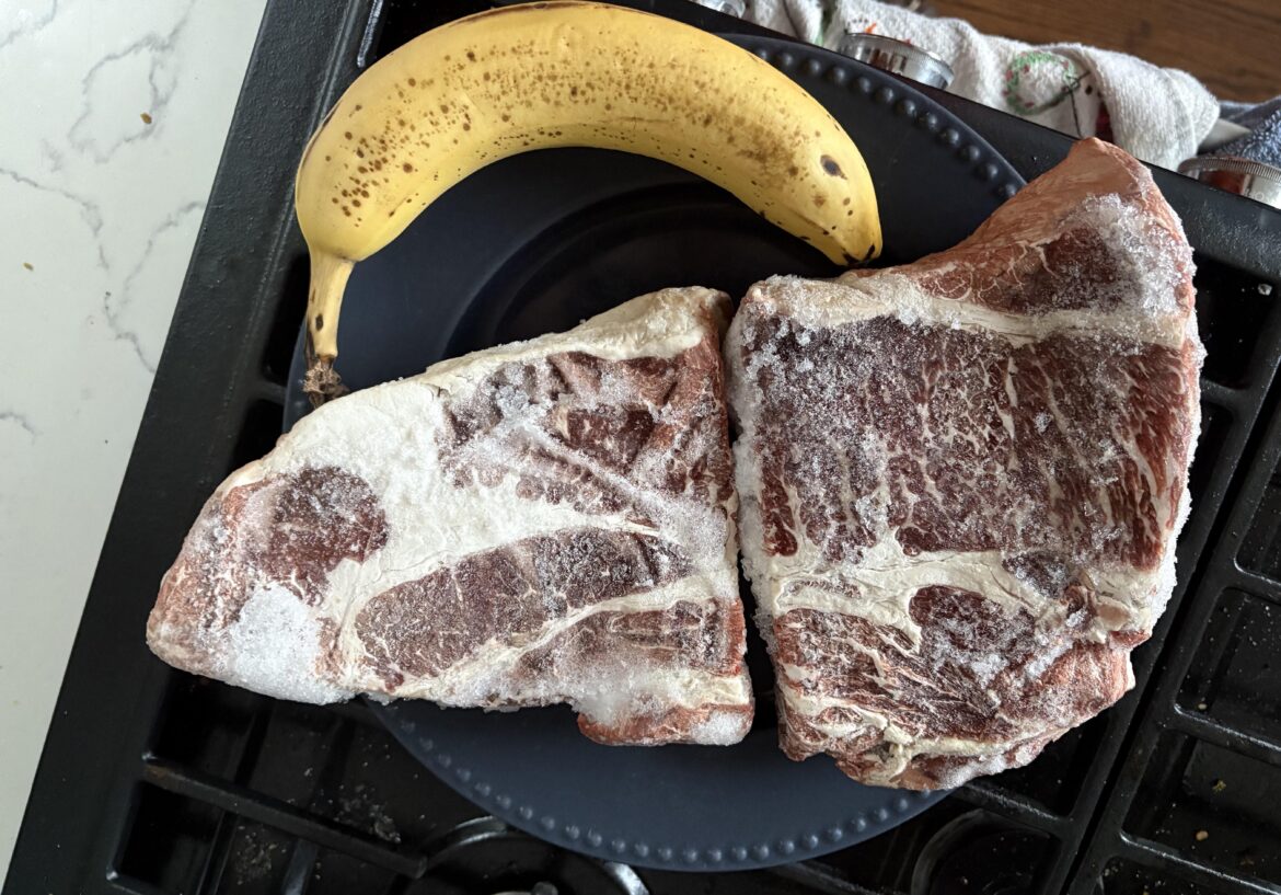 What do you think it is?  Tritip?  Chuck?