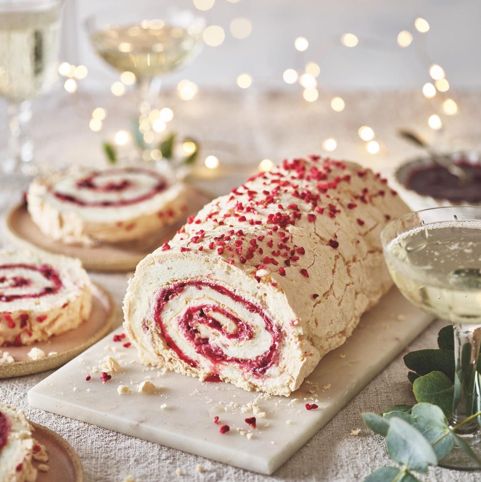 Cherry Bakewell Pavlova