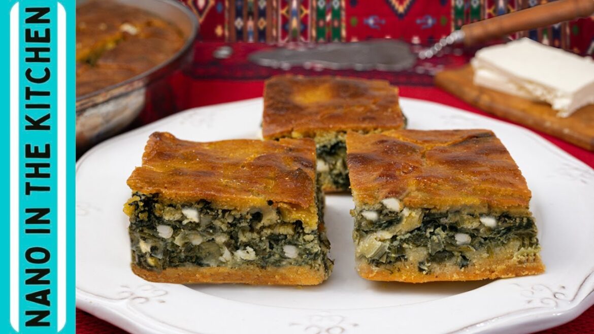 Παραδοσιακός Πλαστός - Σπανακόπιτα Χωρίς Φύλλο, Χωρίς Κόπο Τραγανή - Νόστιμη - Εύκολη - Spinach Pie