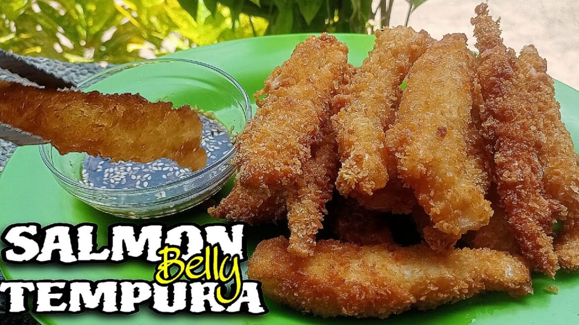 Crispy Salmon Belly Tempura Recipe You've GOT to Try AJACK IN TANDEM