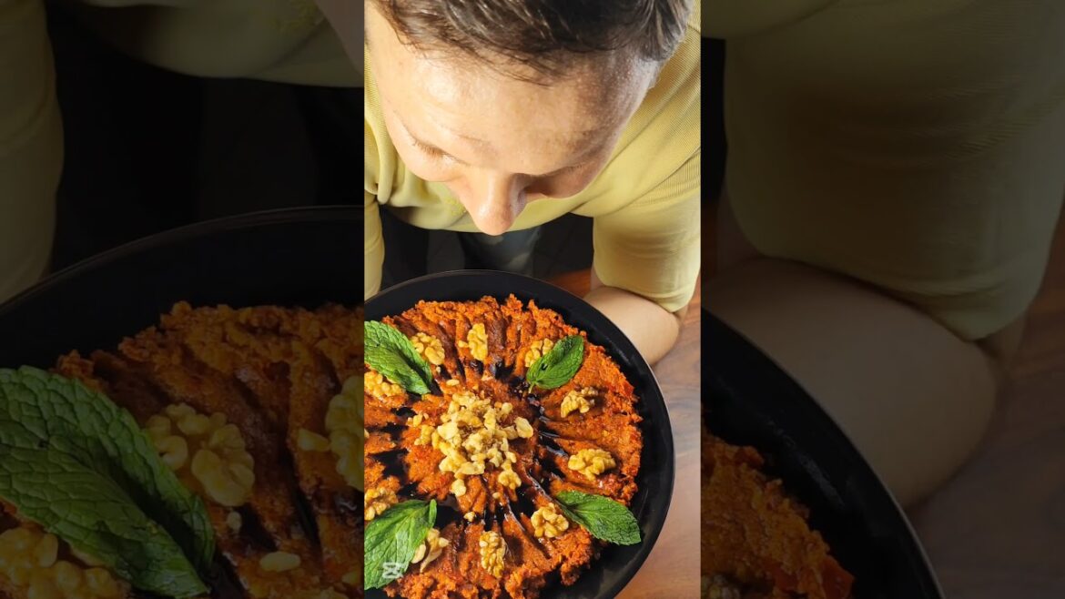 Quick, Easy & Healthy Muhammara |محمرة بأسهل وأسرع طريقة