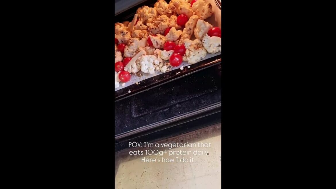 POV Vegetarian that eats 100g protein per day POV Vegetarian that eats 100g protein per day