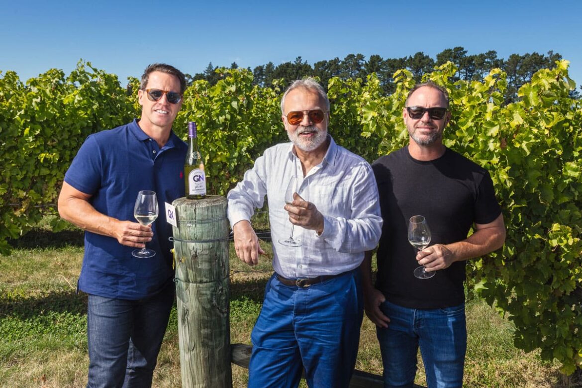 Graham Norton Rolls Up His Sleeves for Grape Harvest