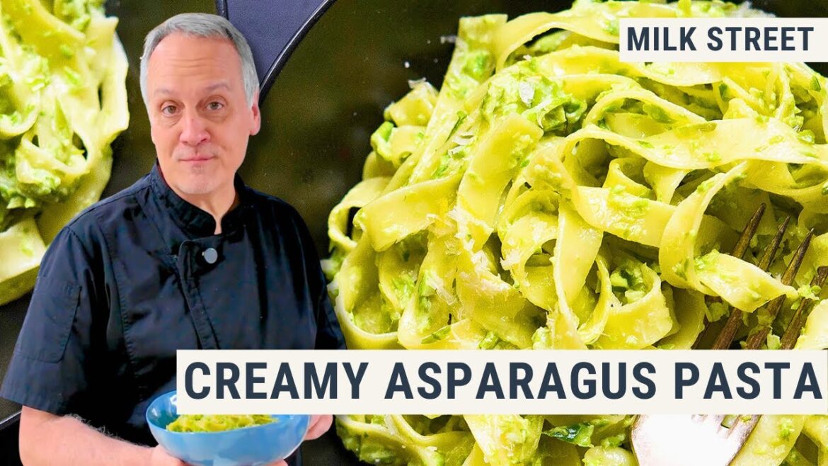 Turn Asparagus into a Creamy Pasta Sauce