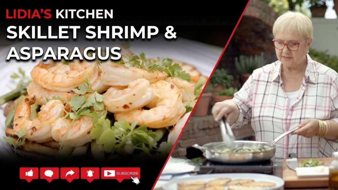 Easy Skillet Shrimp and Asparagus