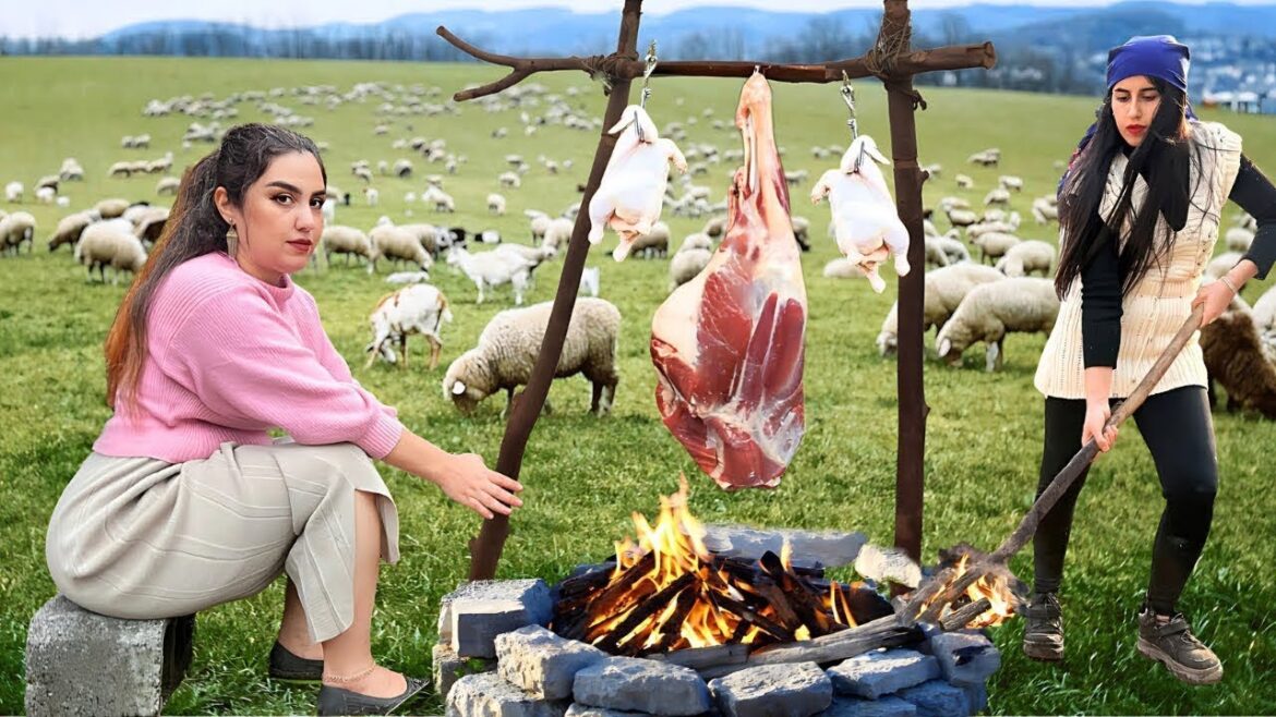 Traditional Cooking For Nomadic Life of IRAN : Unique Recipe with Lamb Meat & Vegetables Traditional Cooking For Nomadic Life of IRAN : Unique Recipe with Lamb Meat & Vegetables