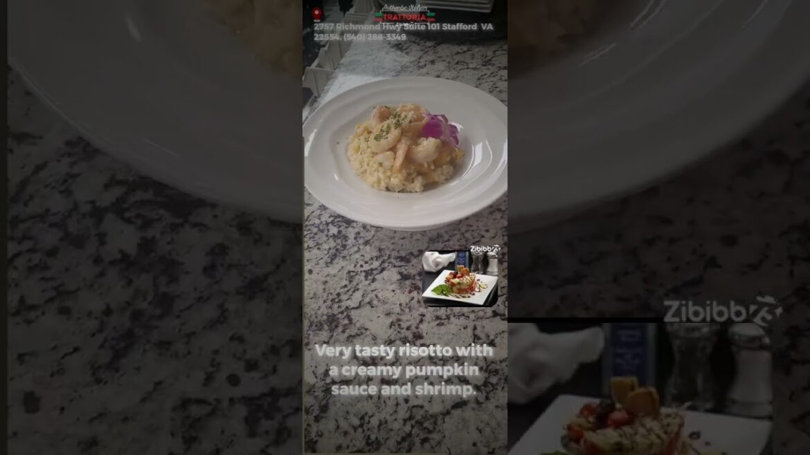 Risotto Pumpkin & Shrimp